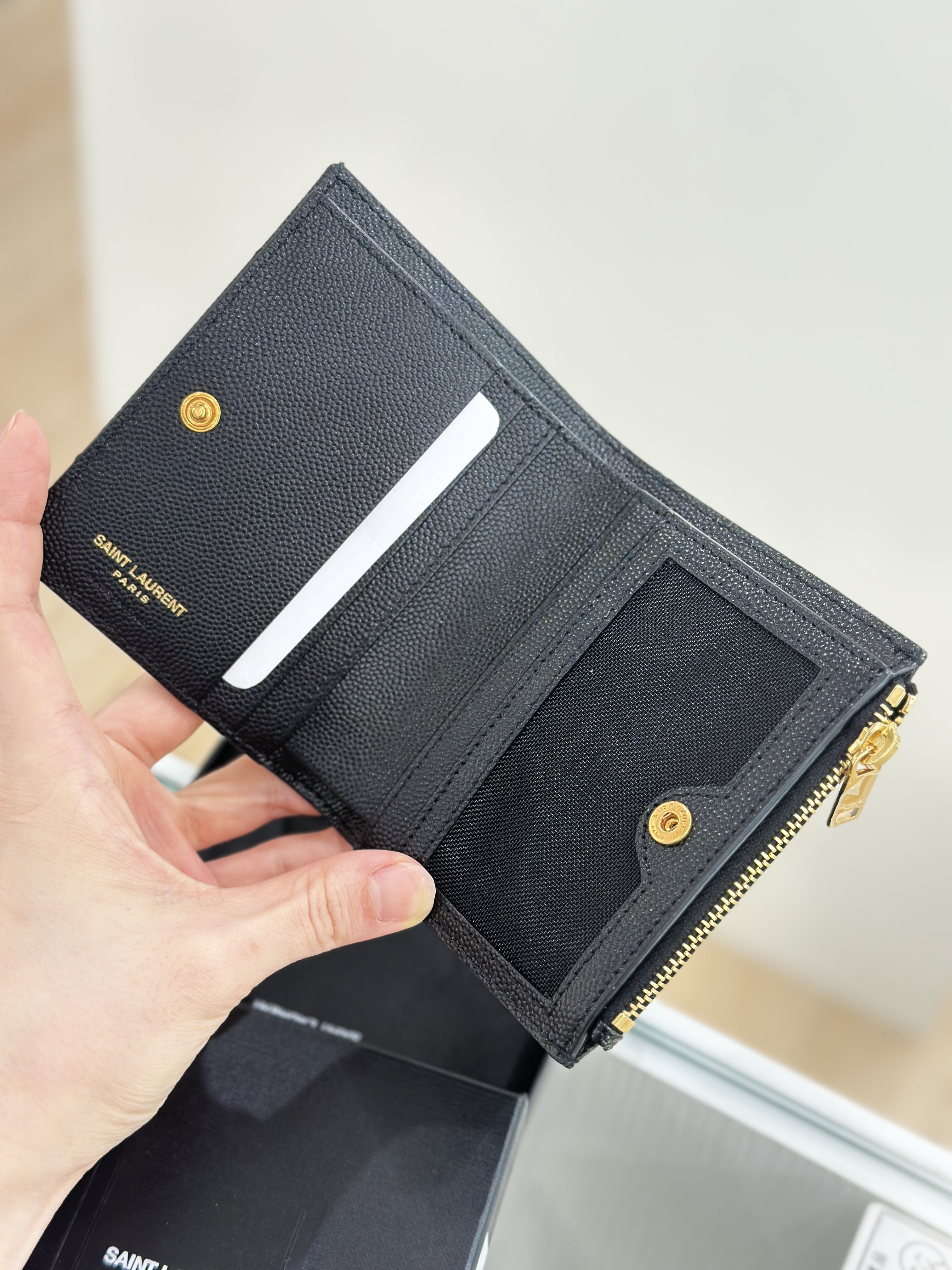 YSL Cassandre Bifold ID Wallet