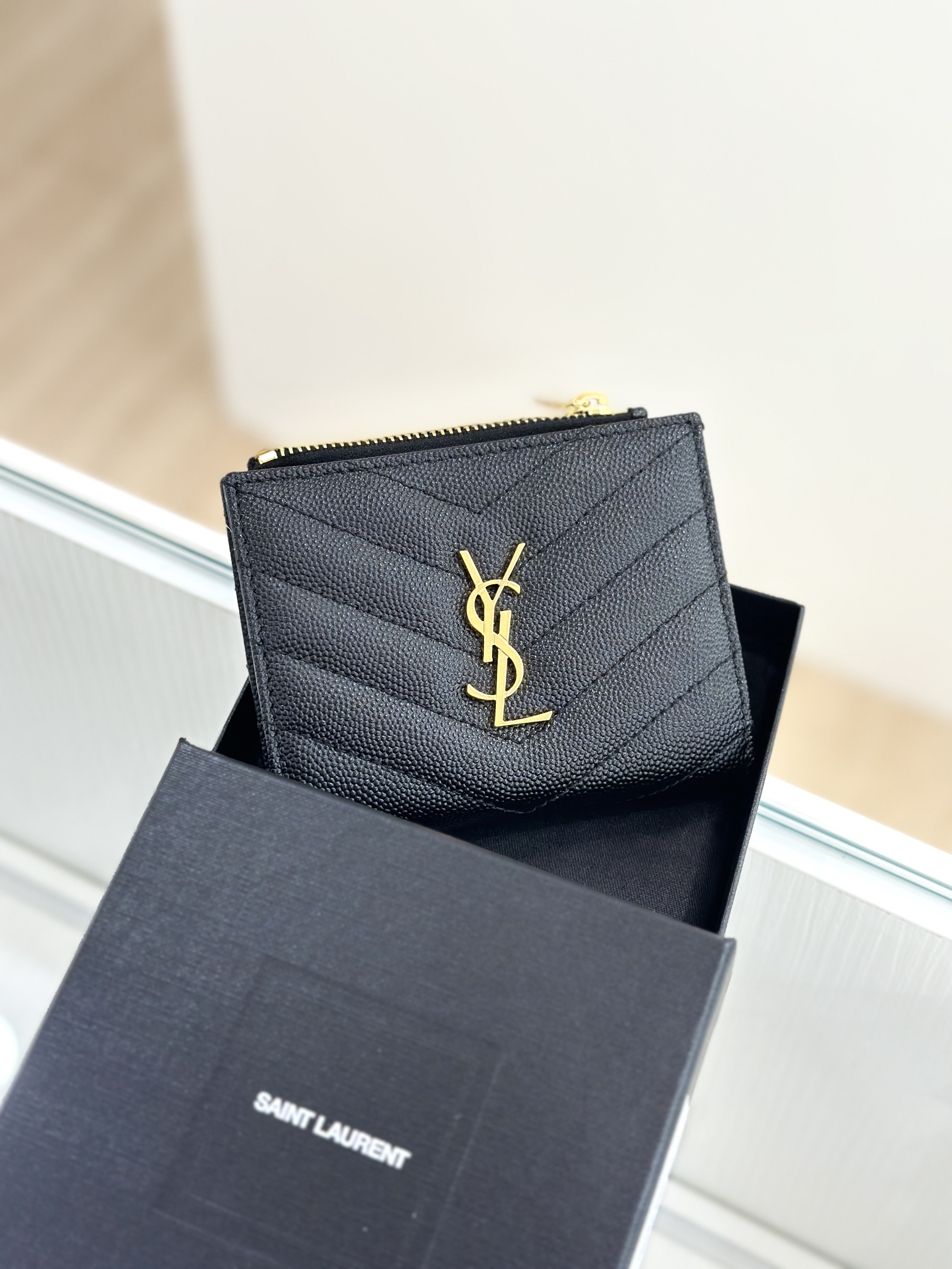 YSL Cassandre Bifold ID Wallet