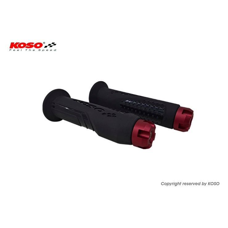 【KOSO】減壓矽膠握把(附平衡端子)