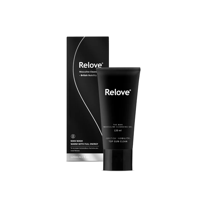 Relove 男性專用私密潔淨凝露 (涼感 英倫紳士) -120ml