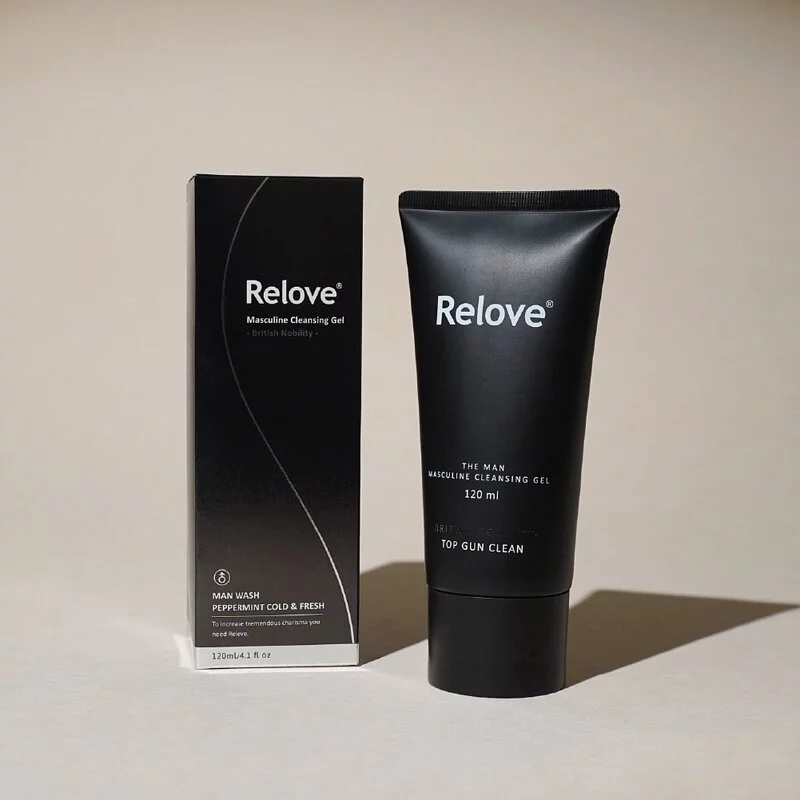 Relove 男性專用私密潔淨凝露 (涼感 英倫紳士) -120ml