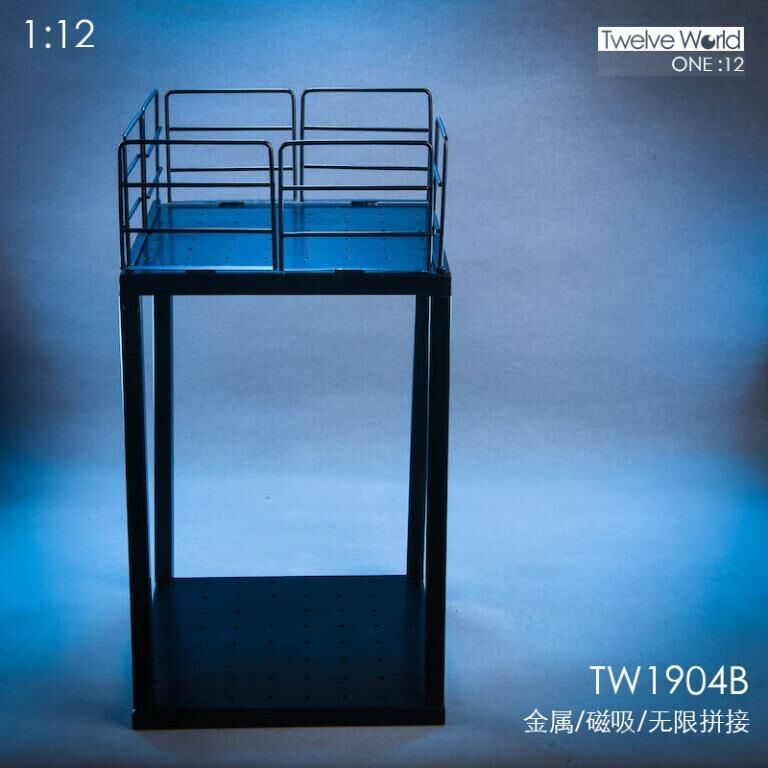 TWTOYS 1/12 金屬樓梯場景 平台 TW1904B