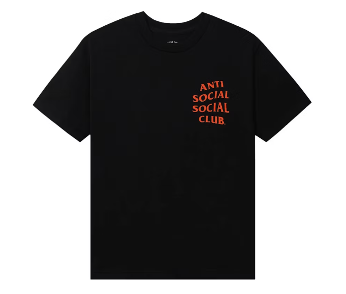 2017AW Anti Social Social Club Logo Tee 短袖 短T 黑橘 現貨