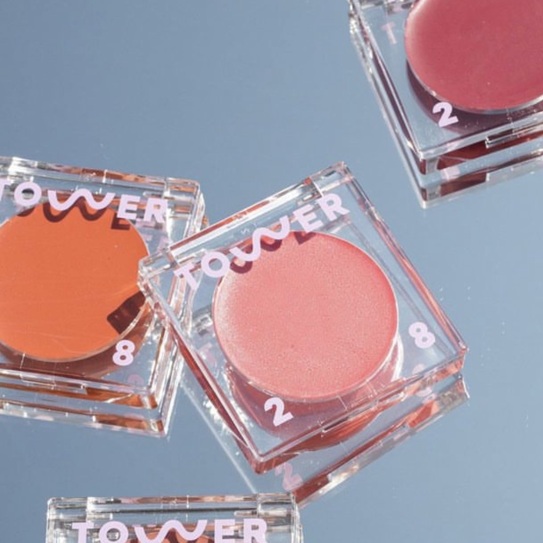 Tower 28 霜狀腮紅BeachPlease Lip + Cheek Cream Blush