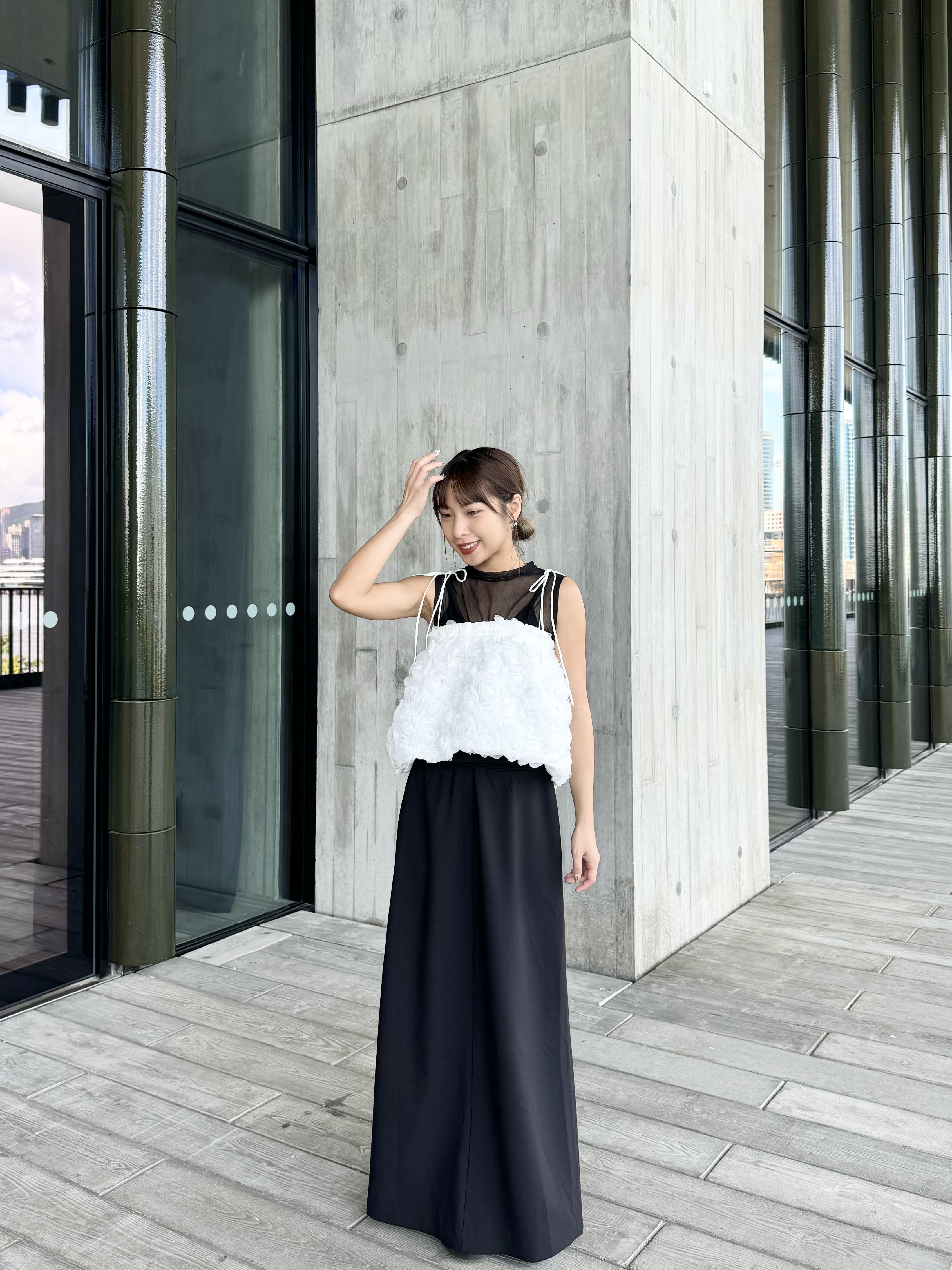 玫瑰花立體短款外搭