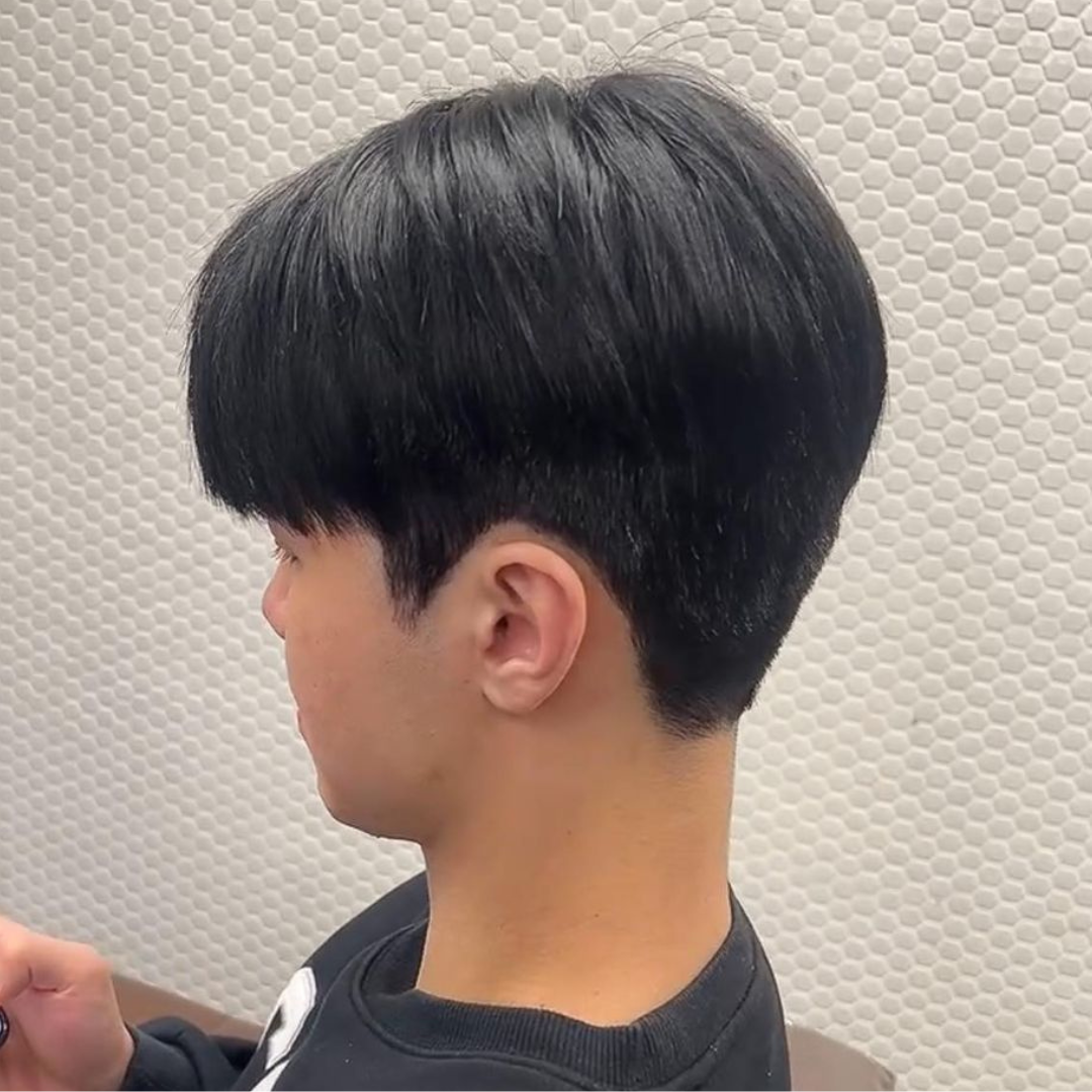 台北公館髮廊推薦雅澤美髮設計師Nick壓貼燙作品