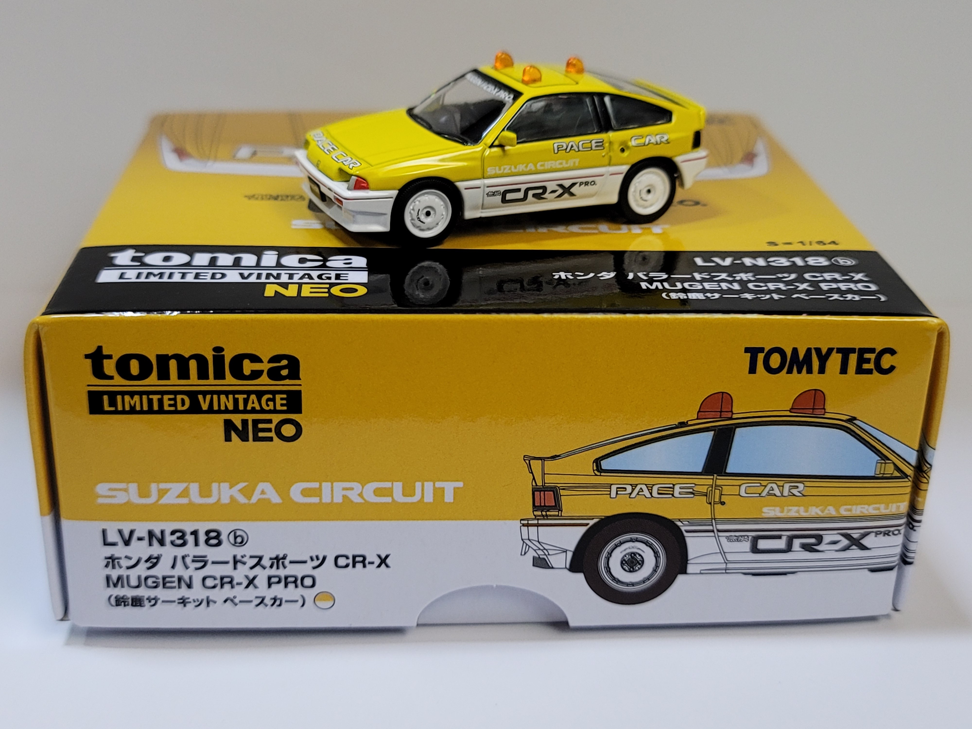 Tomytec 1/64 LV-N318b Honda Ballade Sports CR-X MUGEN