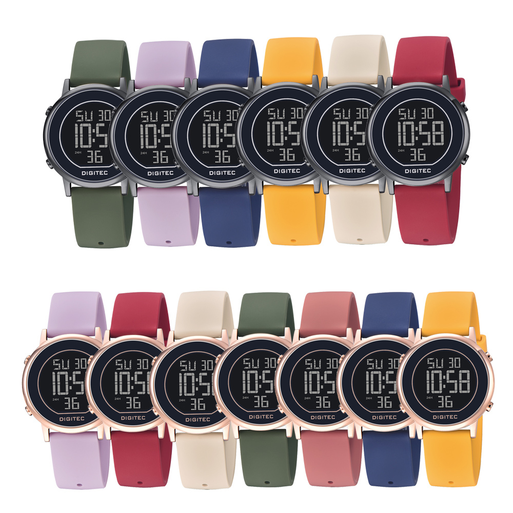 【DIGITEC 數碼科技 】 DGS-7126T 休閒運動繽紛電子錶