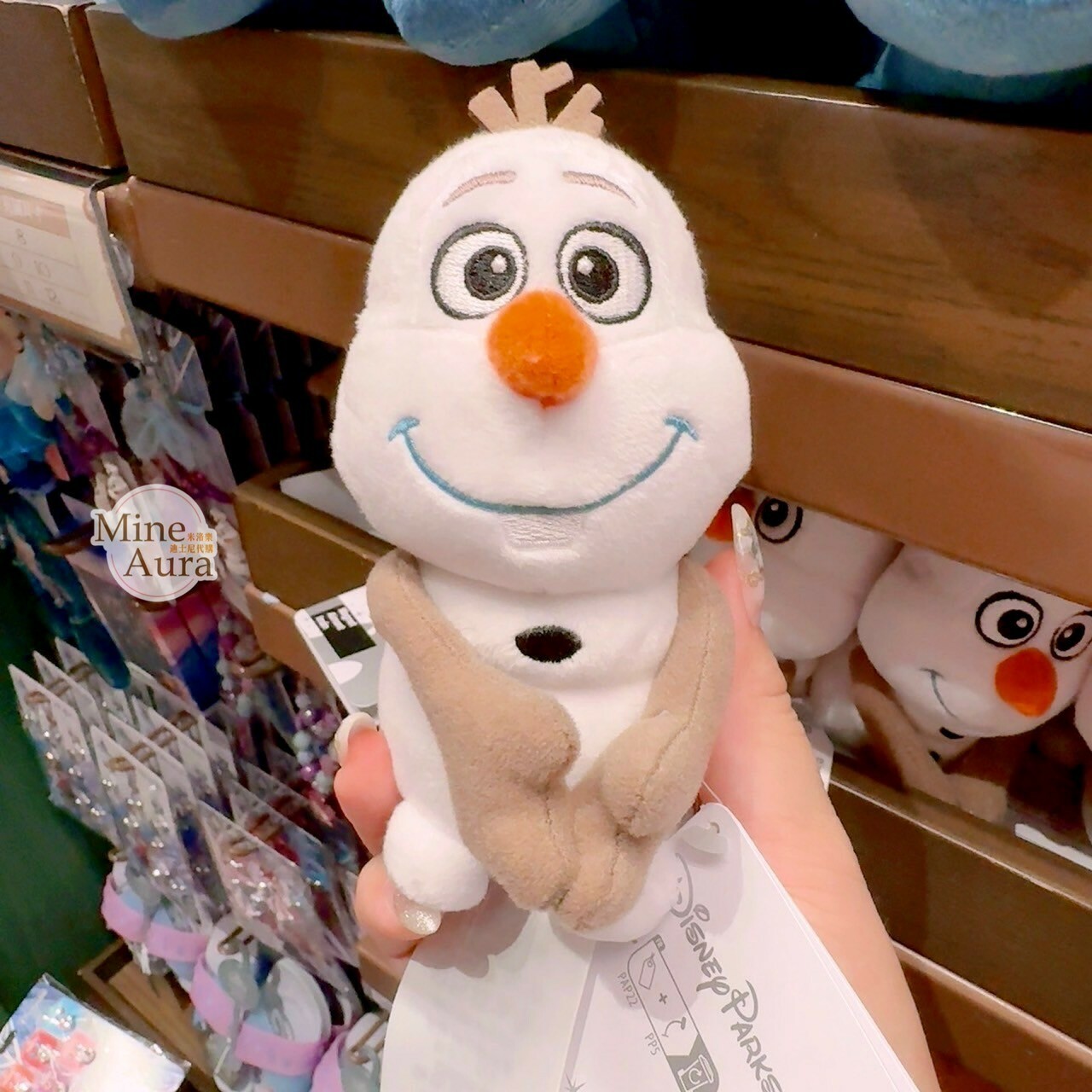 雪寶 Olaf 絨毛 磁鐵 公仔 冰雪奇緣 Frozen -香港迪士尼樂園