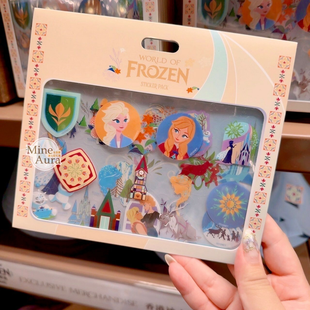 World of Frozen 限定 貼紙 文具用品 冰雪奇緣 Frozen -香港迪士尼樂園