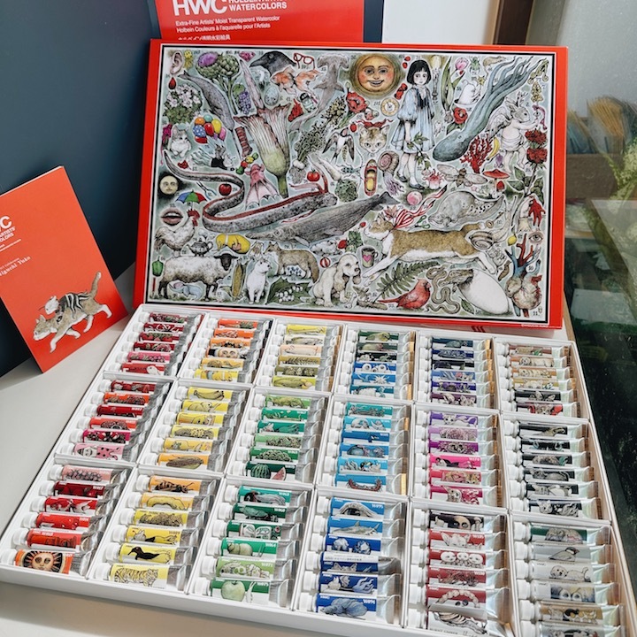 樋口裕子 x 日本HOLBEIN好賓 108色專家級透明水彩