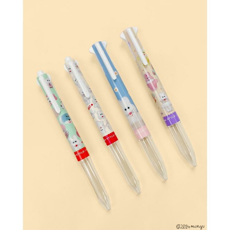 Style Fit x muunyu聯名 多色筆管｜日本UNI