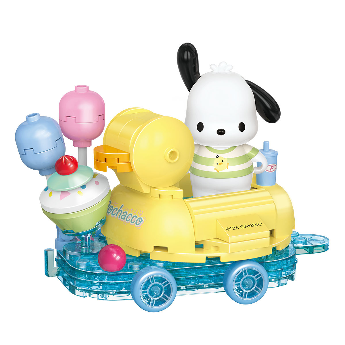 Sanrio characters花車巡游積木 Pochacco泳池派對