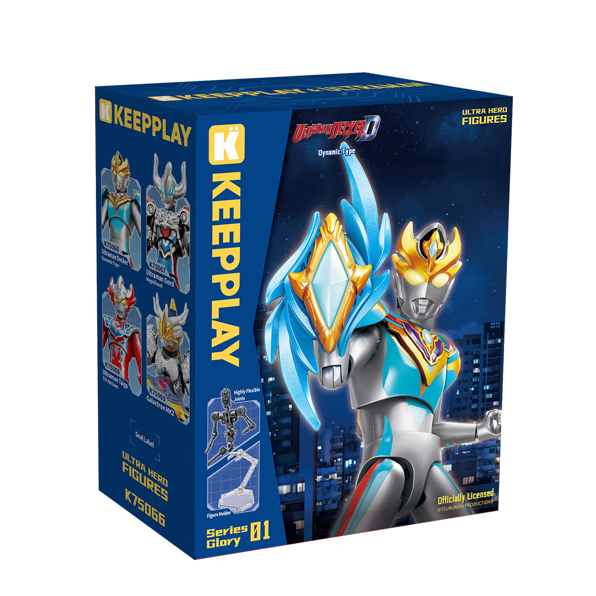 Ultraman台座可動系列 超人帝卡 躍動型態