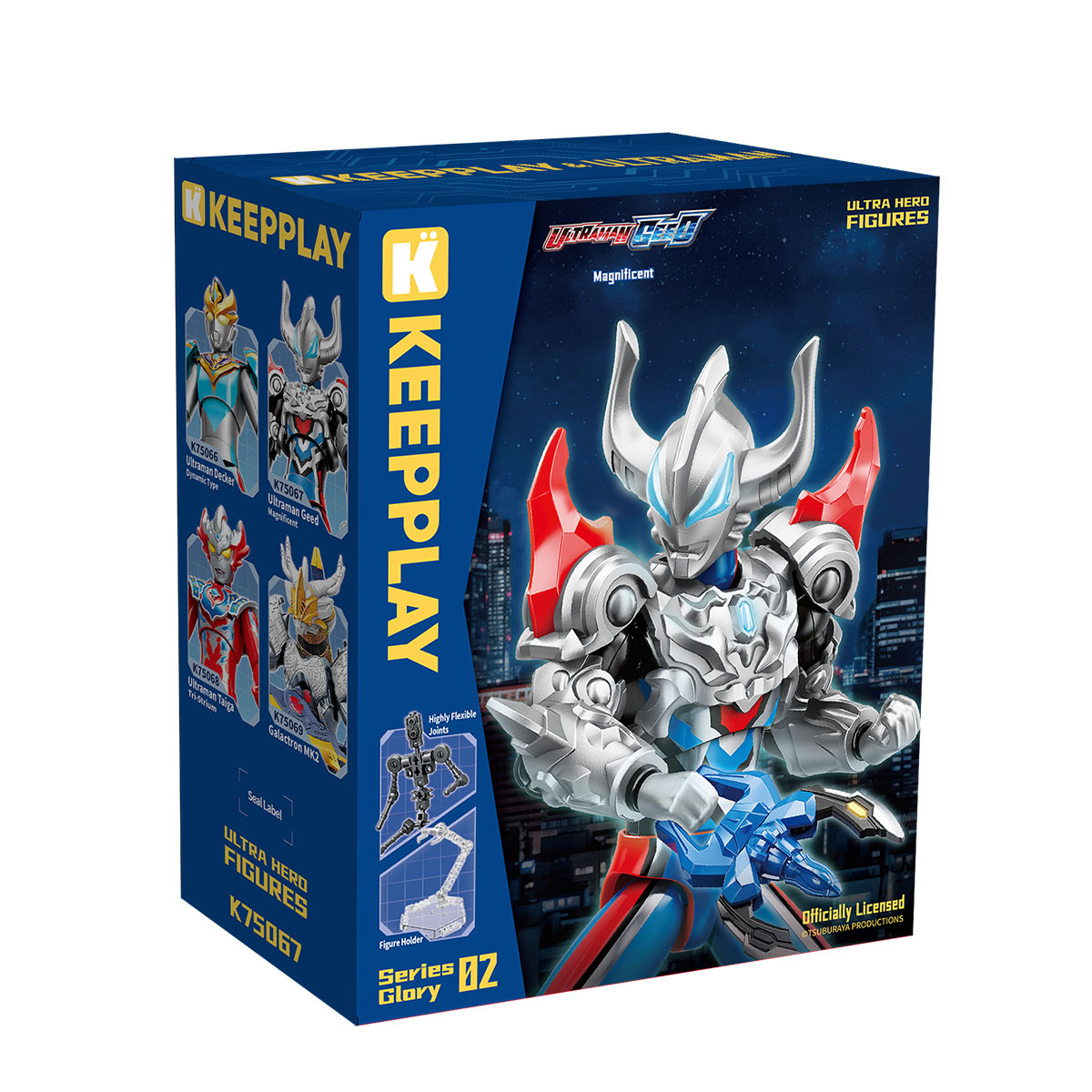 Ultraman台座可動系列 超人Geed 豪勇型態