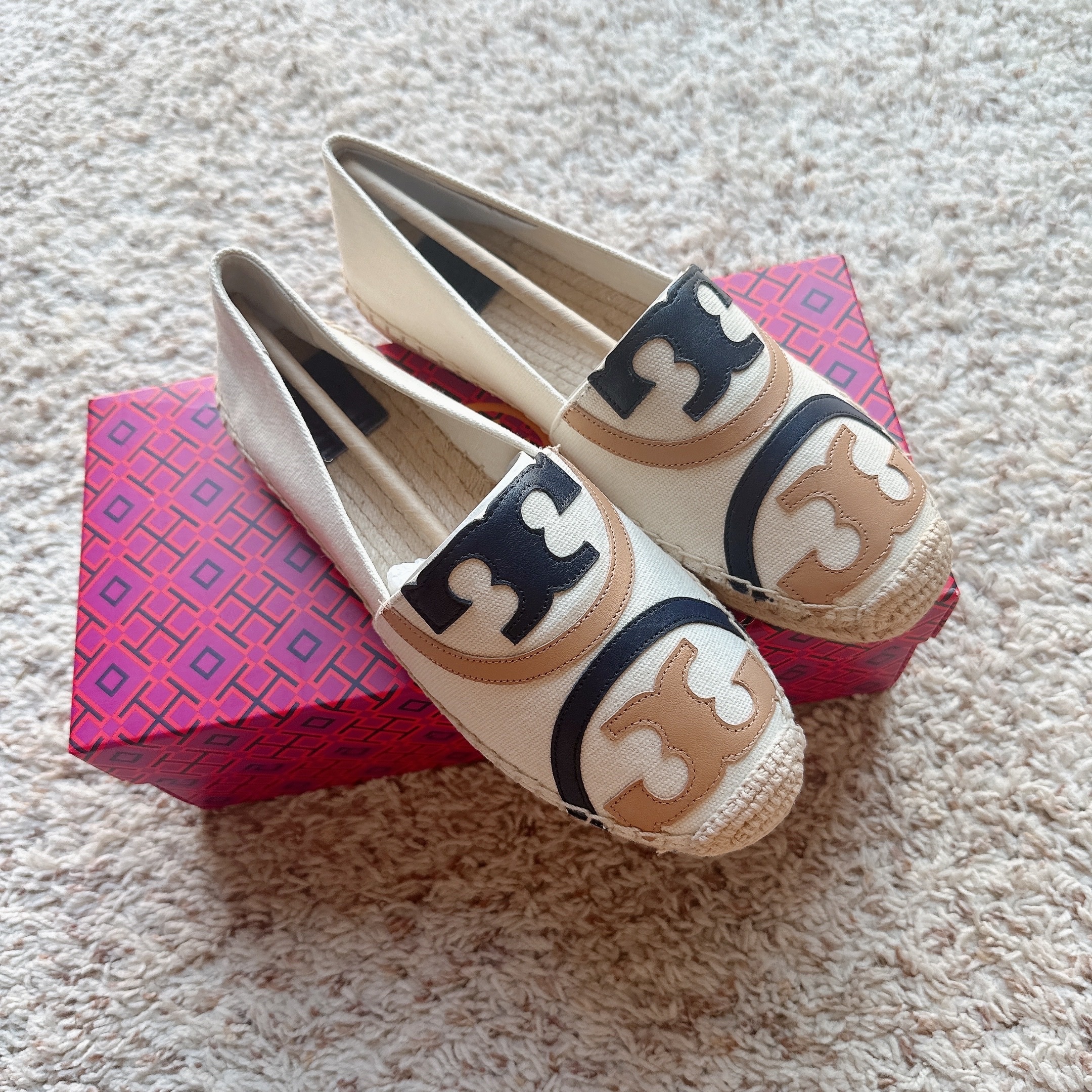 [美國現貨] Tory Burch Poppy Canvas Espadrille