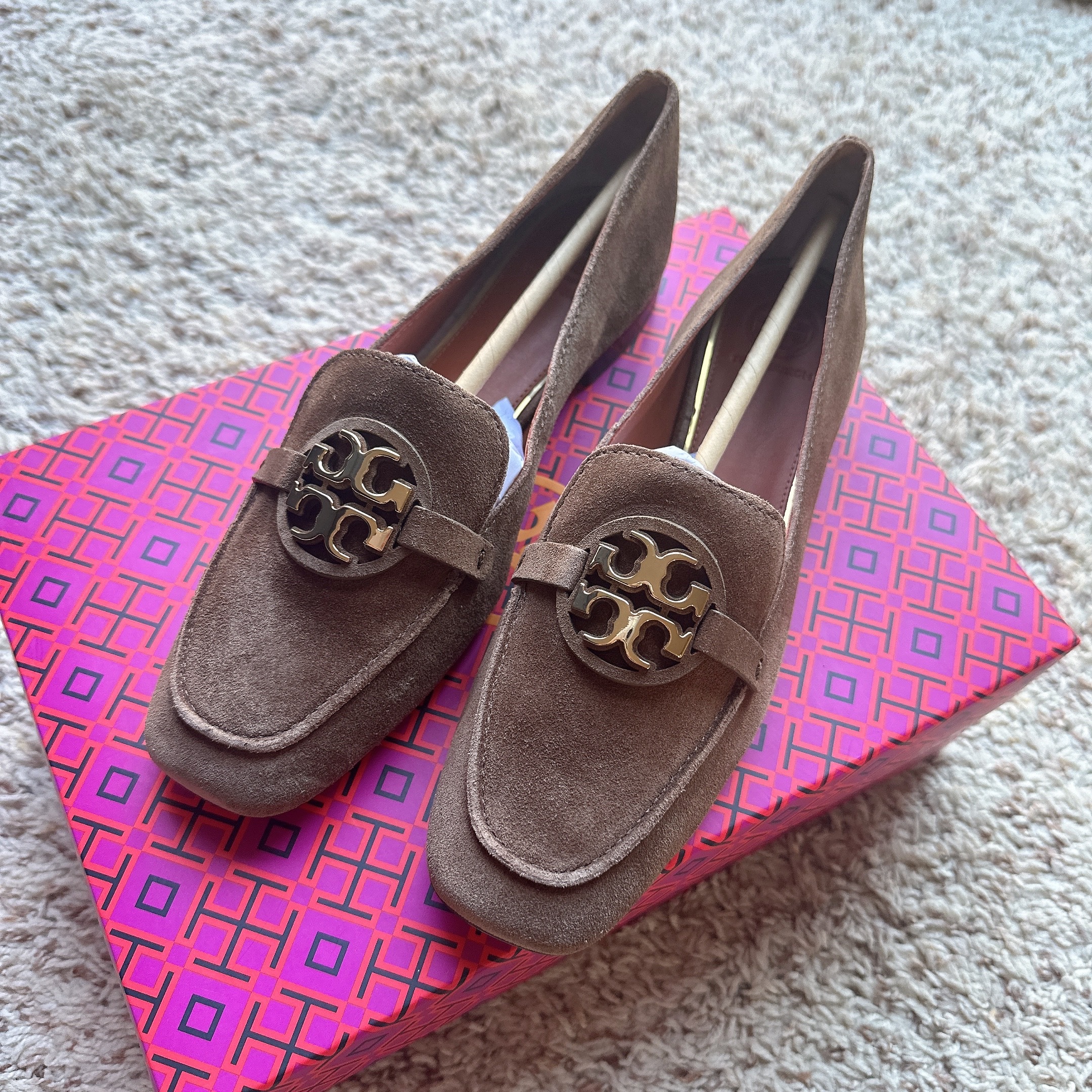 ［美國現貨］Tory Burch Miller Metal-Logo Loafer