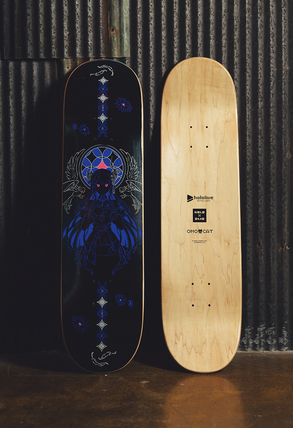「官方代購」OMOCAT x holoAdvent Skate Decks 滑板