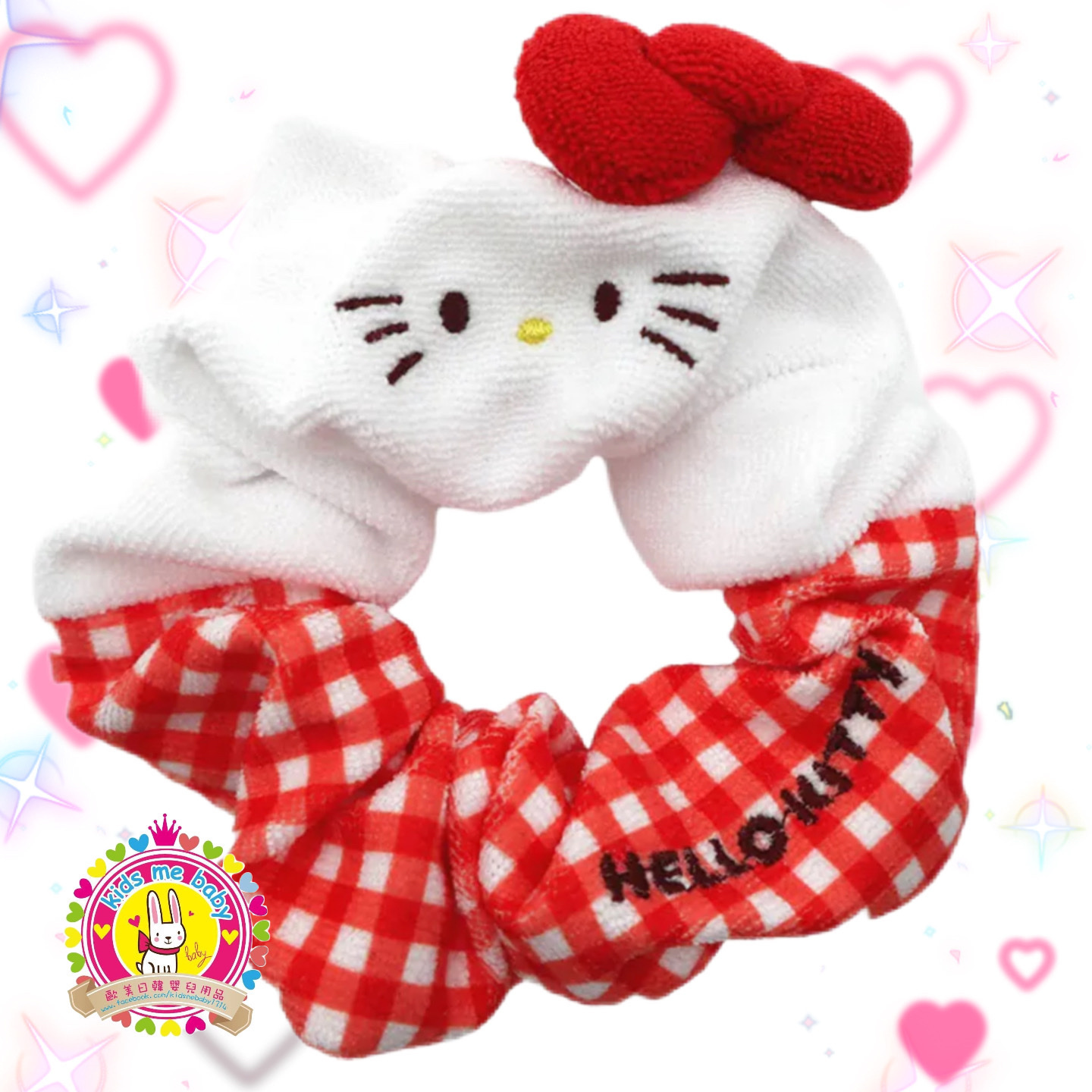 Hello Kitty 兒童束髮橡筋髮飾 240924-01