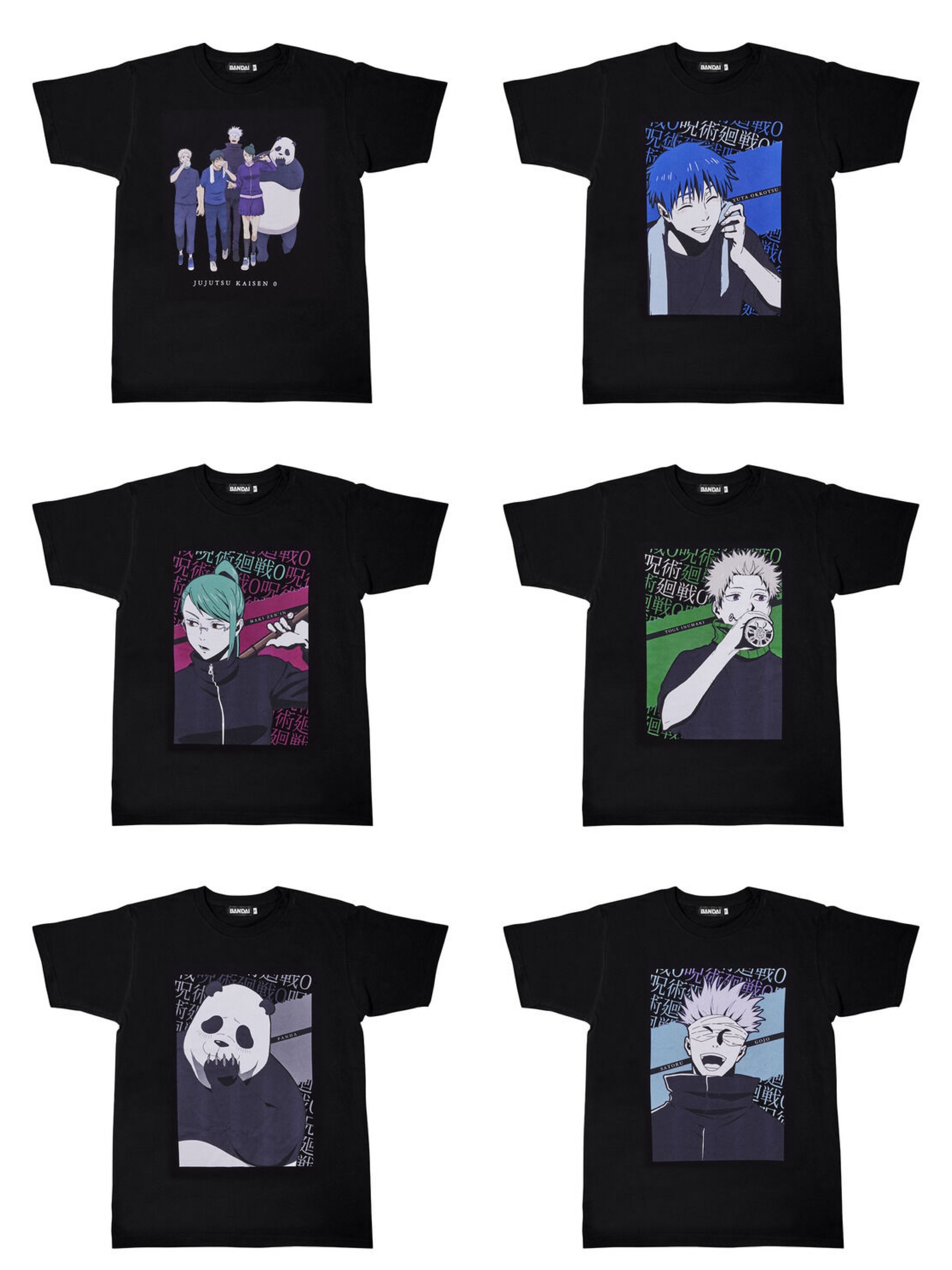214474 Pbandai 預訂2024/9月 呪術廻戦 Tシャツコレクション－拾伍－