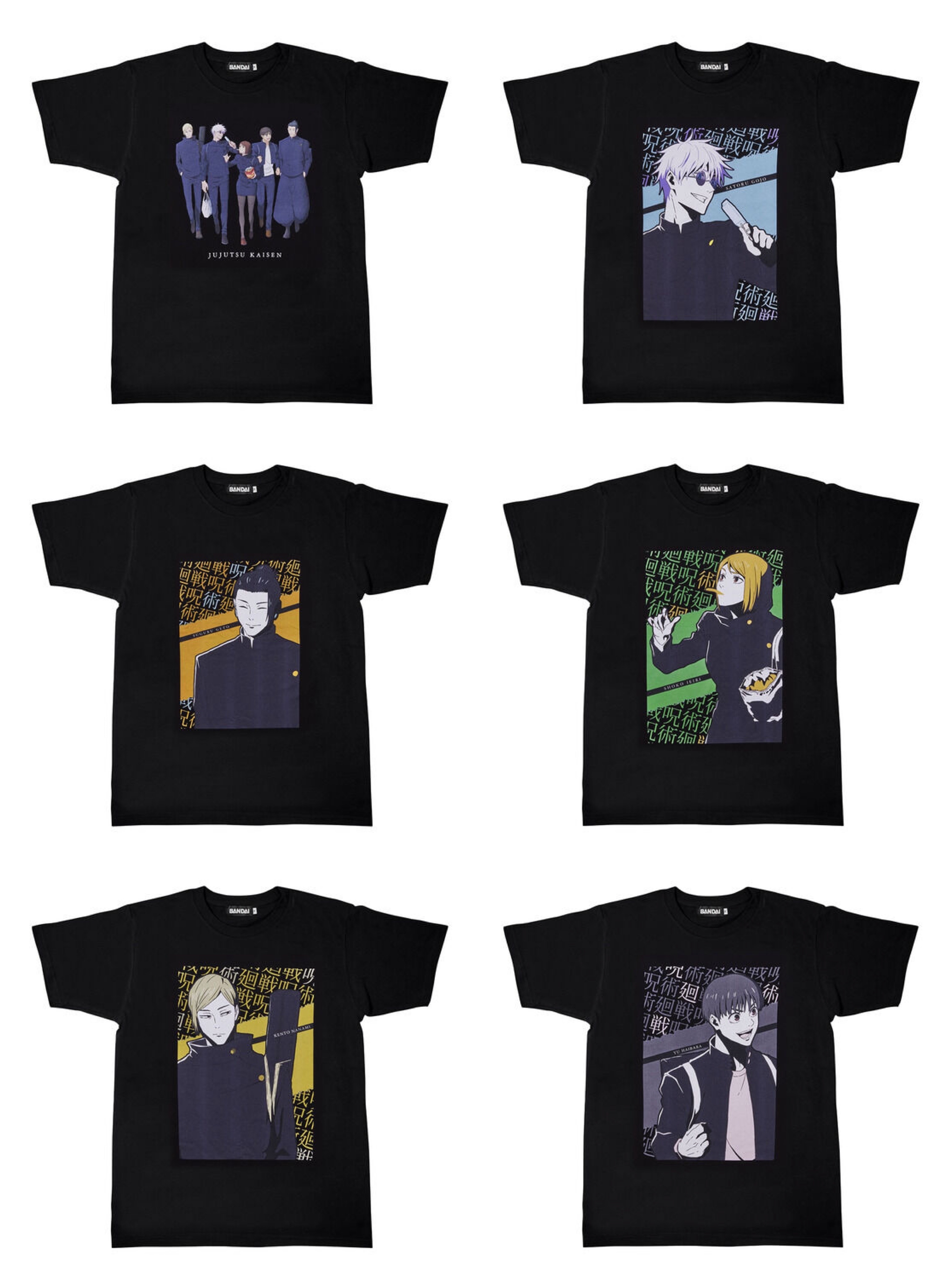 214476 Pbandai 預訂2024/9月 呪術廻戦 Tシャツコレクション－拾肆－
