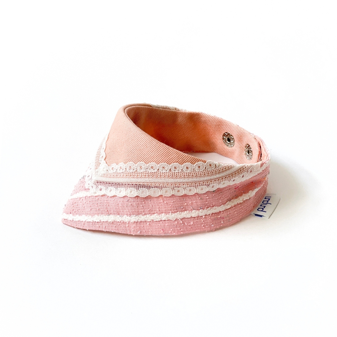 PuriPuri® 寵物領巾 - 草莓馬卡龍