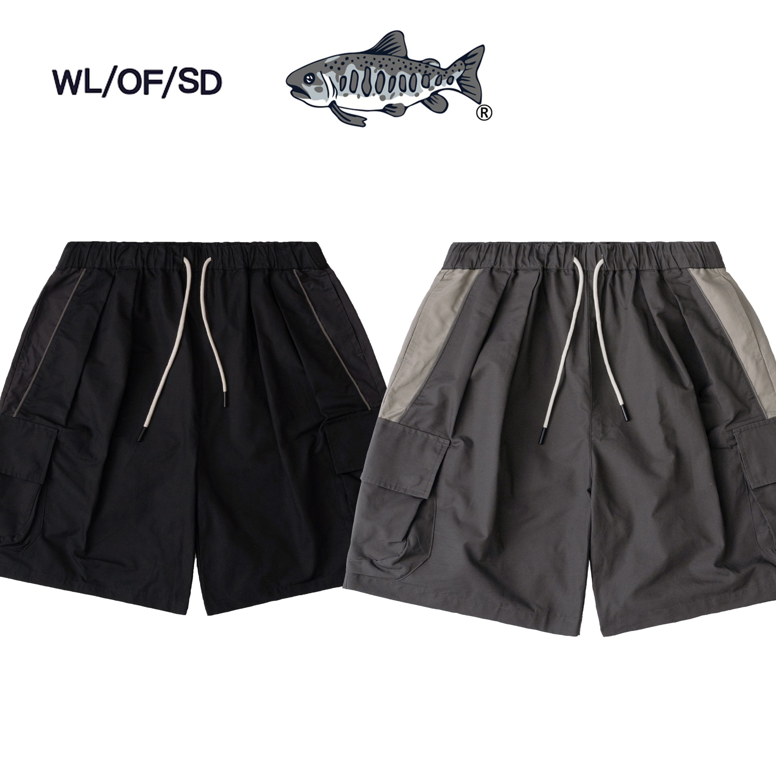 AGILITY x WLOFSD / “GILL” UTILITY SHORTS  [NO.5]