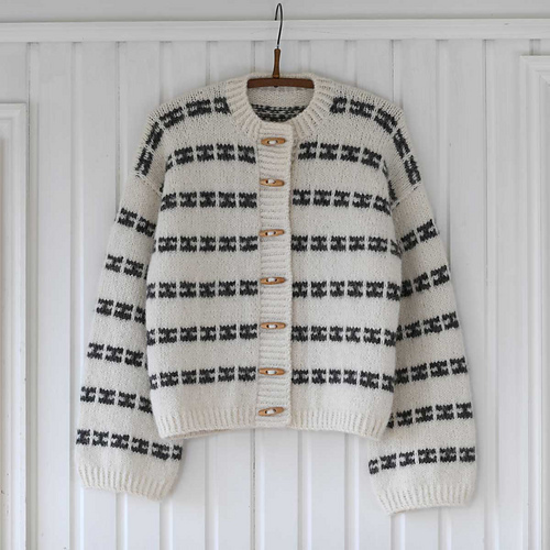 Karla Cardigan 材料包 -Isager