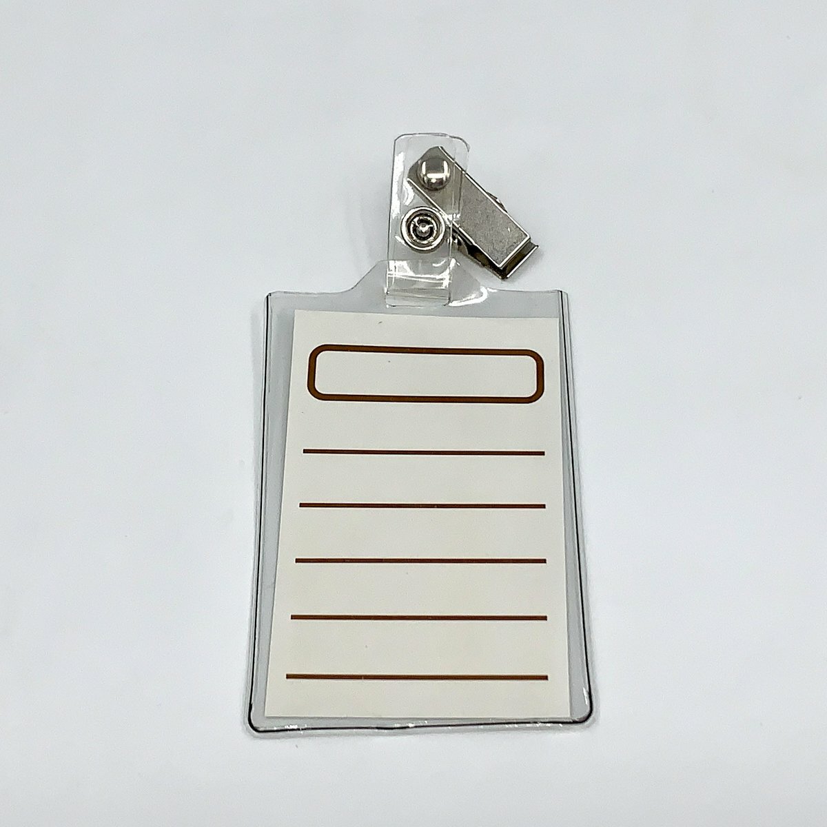 JR特厚軟(直身) 証件牌(1x10個)