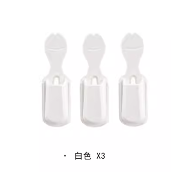 爆款吸盤式電飯煲飯勺架（白色【3個裝】）