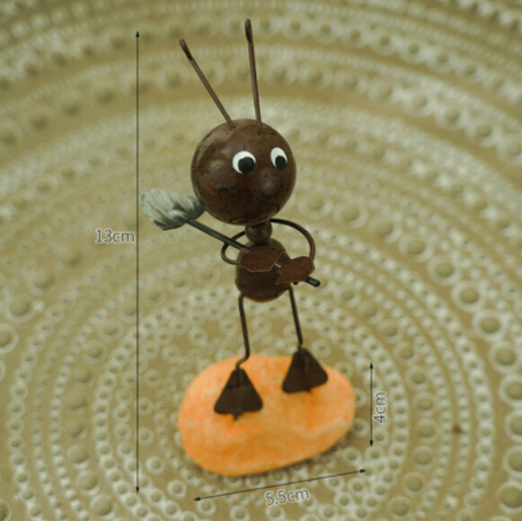 New decorative furnishings [ant with shovel]