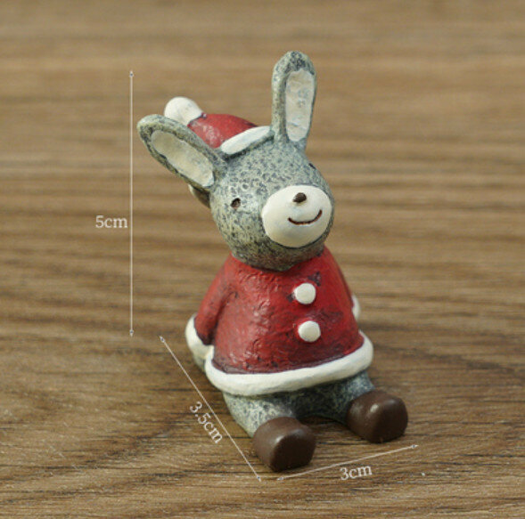 Hotly recommended decorative ornaments [Looking up at the Christmas Little Gray Rabbit]