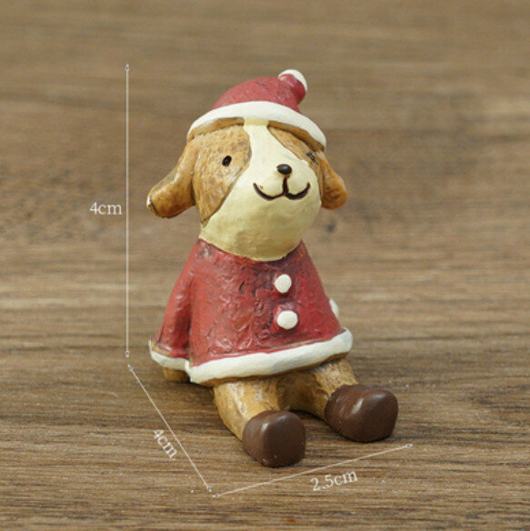 Hotly recommended decorative furnishings [Lemon Yellow-Looking Up at the Christmas Puppy]