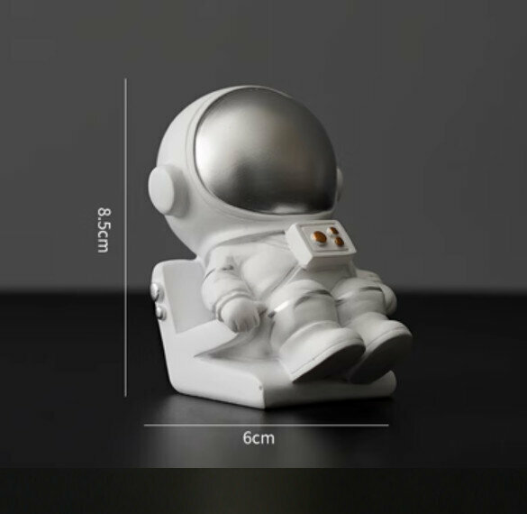 Hotly recommended decorative furnishings [Silver Astronaut Rocking Chair]