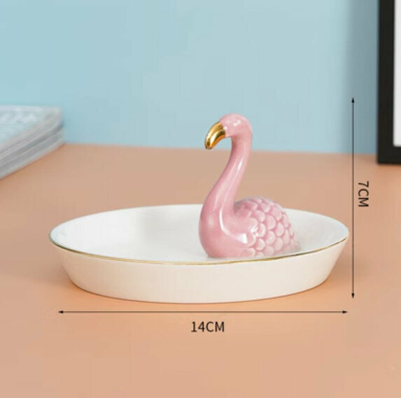 Hotly recommended decorative furnishings [Flamingo Tray]