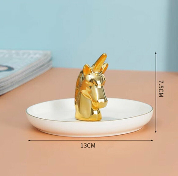 Popular decorative furnishings [Unicorn Tray]