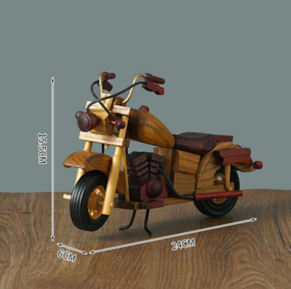 Hotly recommended decorative furnishings [Black and gray 10-inch motorcycle B]