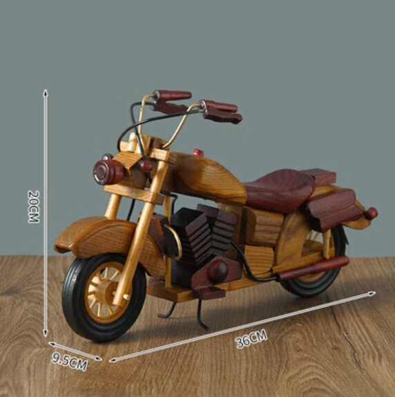 Hotly recommended decorative furnishings [Black 15-inch Motorcycle B]