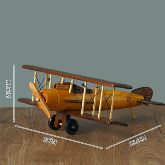Hotly recommended decorative furnishings [Watermelon Red 10-inch Airplane]