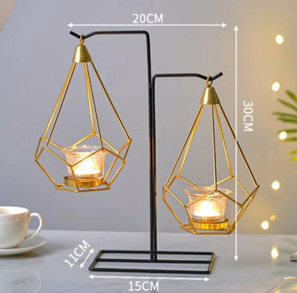 Hotly recommended decorative furnishings [double hanging basket model]