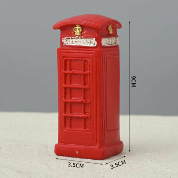 Popular decorative furnishings [telephone booth]