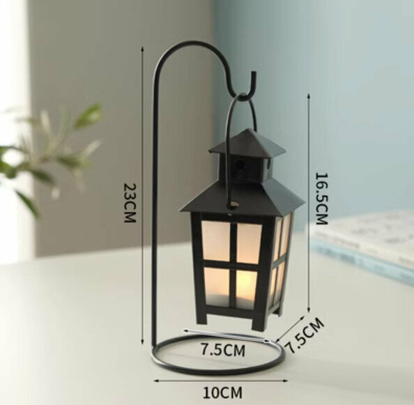 Popular decorative furnishings [black window candle holder]