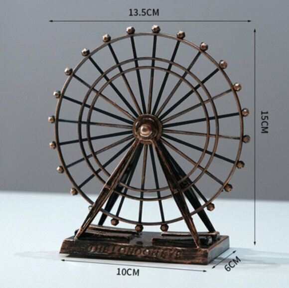 Popular decorative furnishings [Rose Gold Ferris Wheel]