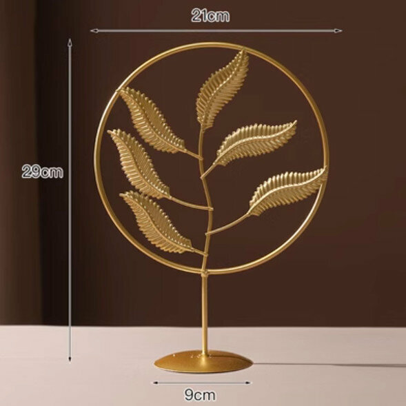 Popular decorative furnishings [fern leaf iron base]