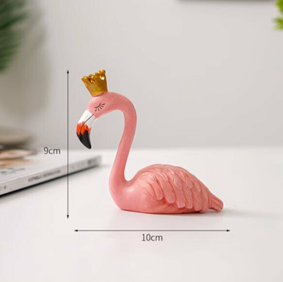 Popular decorative furnishings [Small Queen Flamingo]
