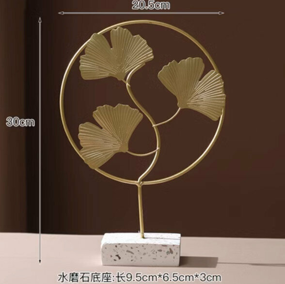 Popular decorative furnishings [Small Ginkgo Leaf Terrazzo]