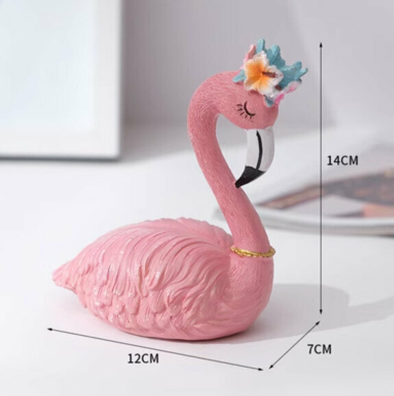 Popular decorative furnishings [Colorful Garland Flamingo]