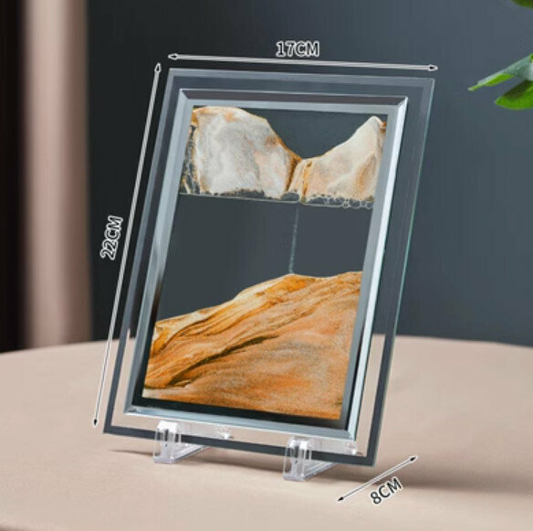 Popular decorative furnishings [yellow 7-inch quicksand-square]