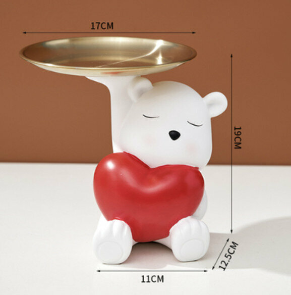 Popular decorative furnishings [Bear Tray]