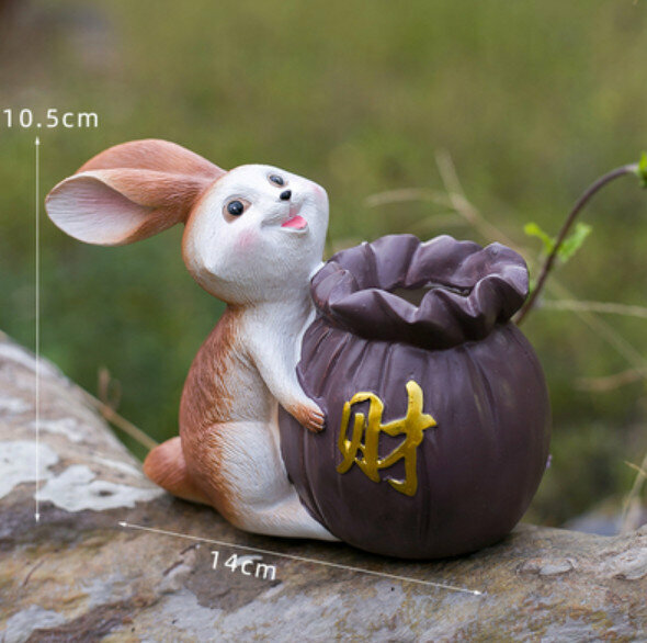 Popular decorative furnishings [A Wealth Rabbit]